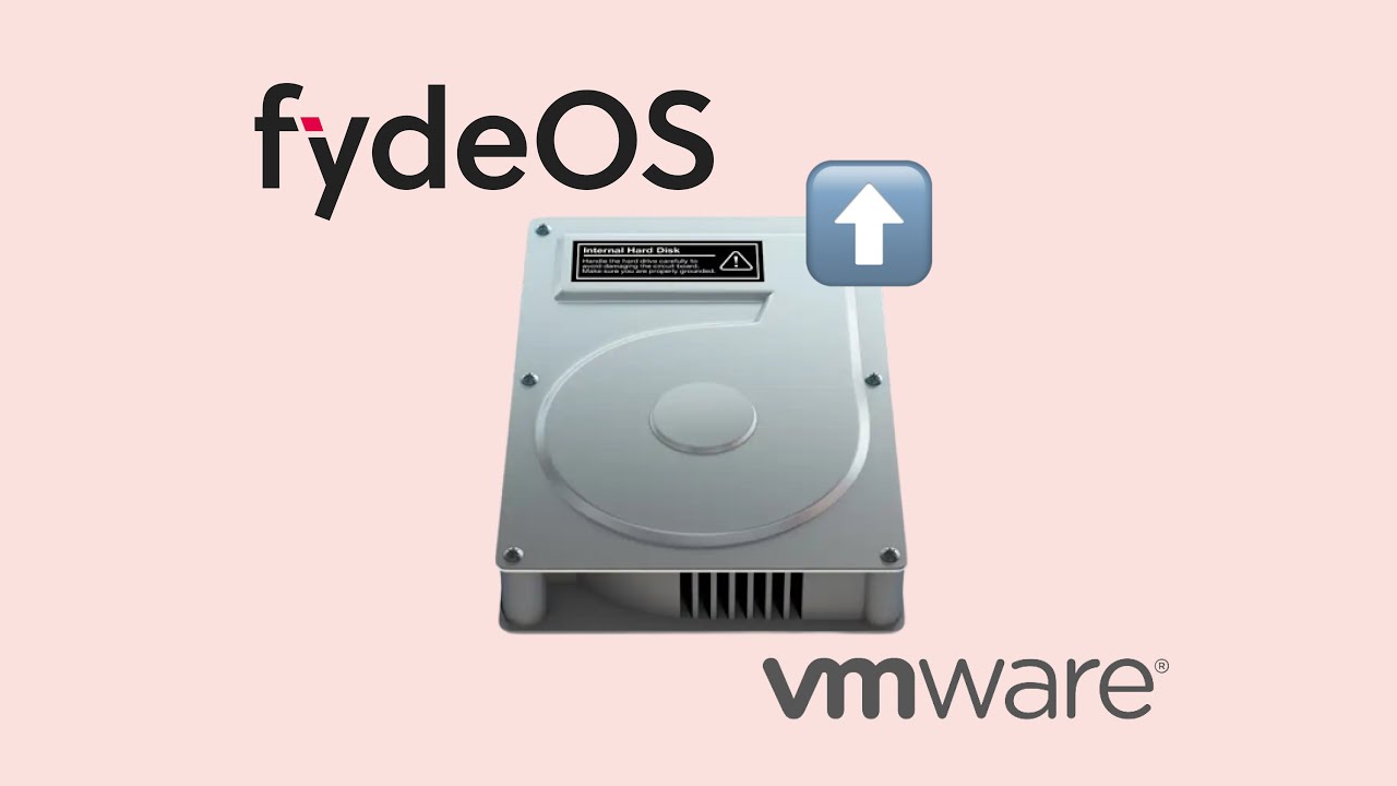 Expand FydeOS Storage on VMware