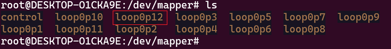Loop Partition Confirmation